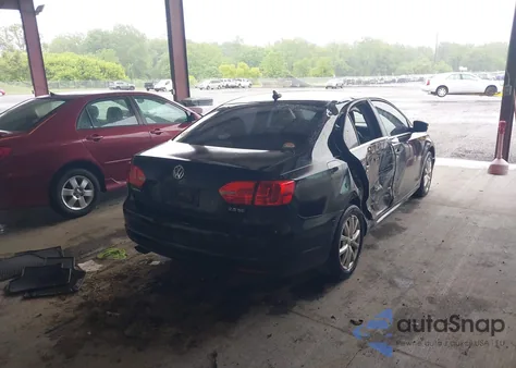 2013 Volkswagen Jetta 2.5L Se из США, поврежденный, VIN 3VWDP7AJXDM353228